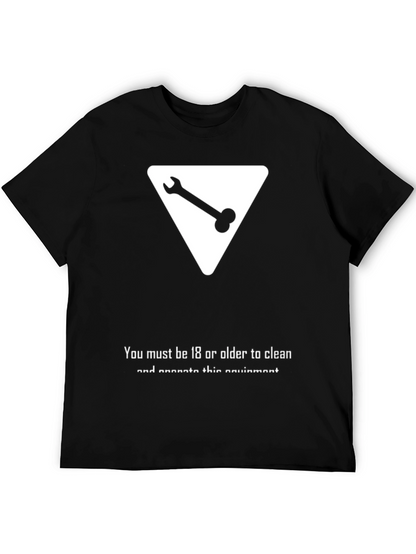 Adult Humor T-Shirt - 18+ Equipment