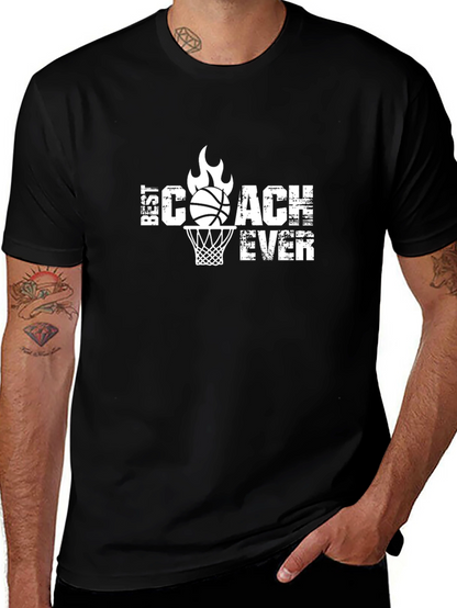 Best Coach Ever Basketball T-Shirt