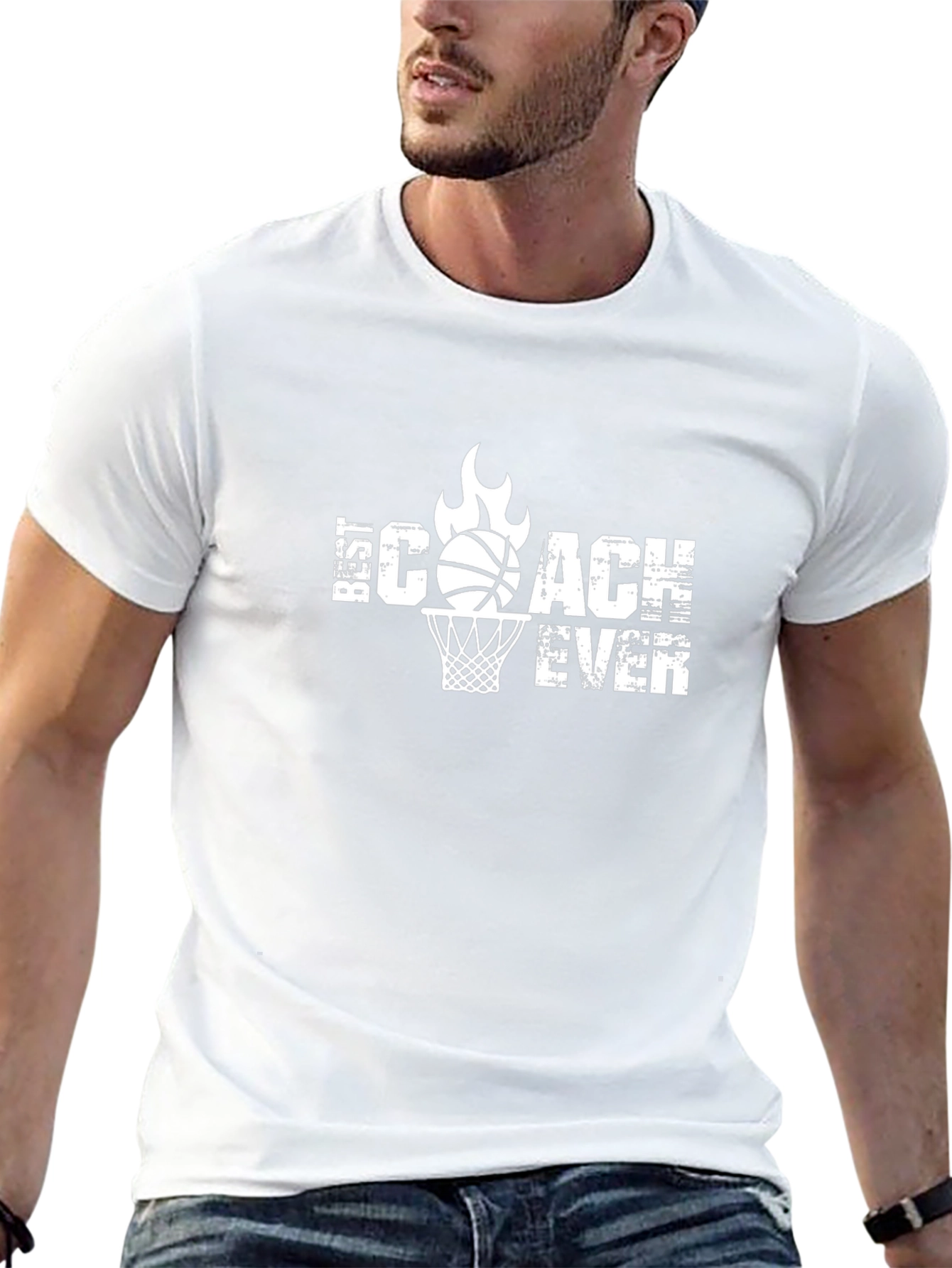 Best Coach Ever Basketball T-Shirt