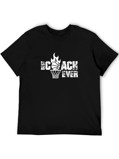 Best Coach Ever Basketball T-Shirt