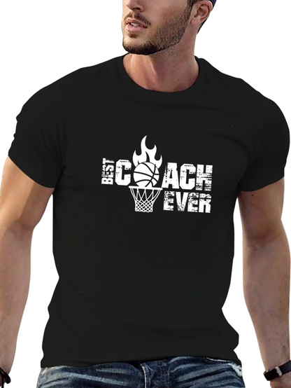 Best Coach Ever Basketball T-Shirt
