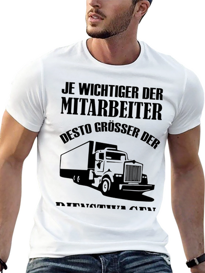 Truck Driver T-Shirt - Humorous German Slogan