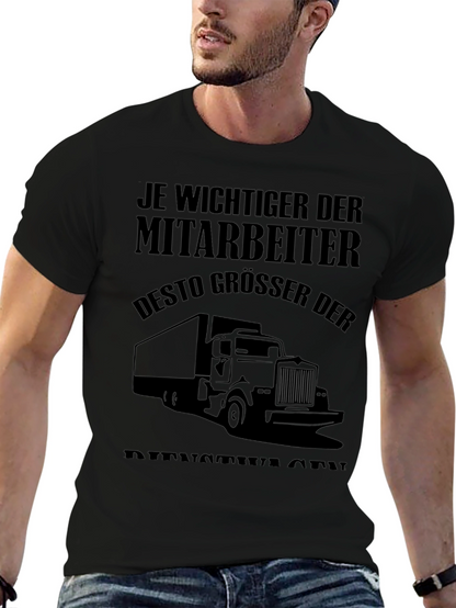 Truck Driver T-Shirt - Humorous German Slogan