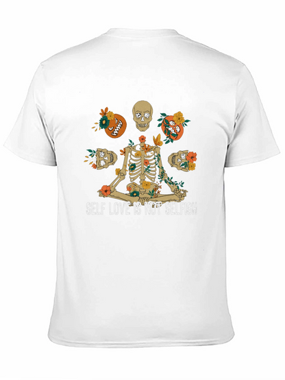 Self Love Skeleton Graphic T-Shirt