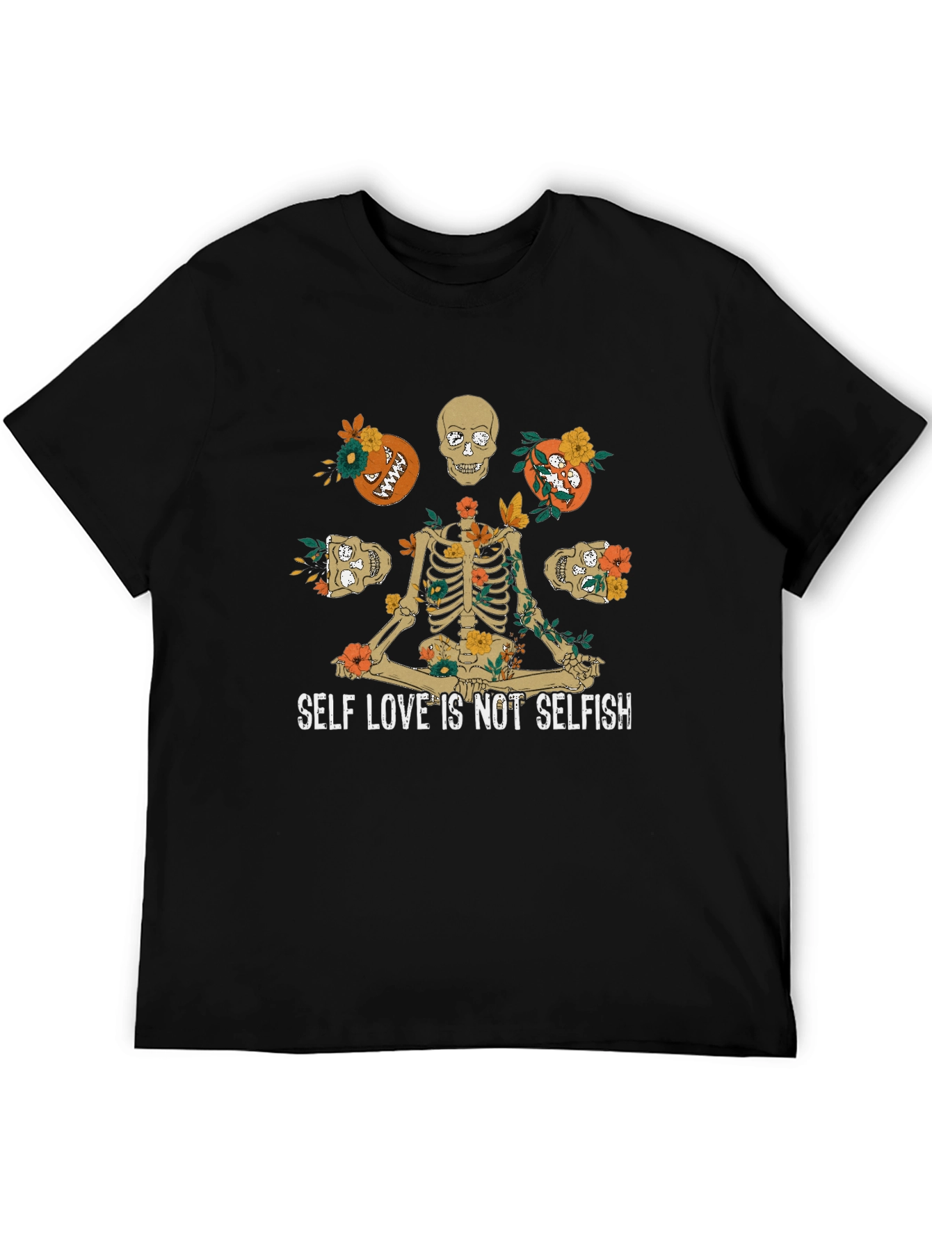 Self Love Skeleton Graphic T-Shirt