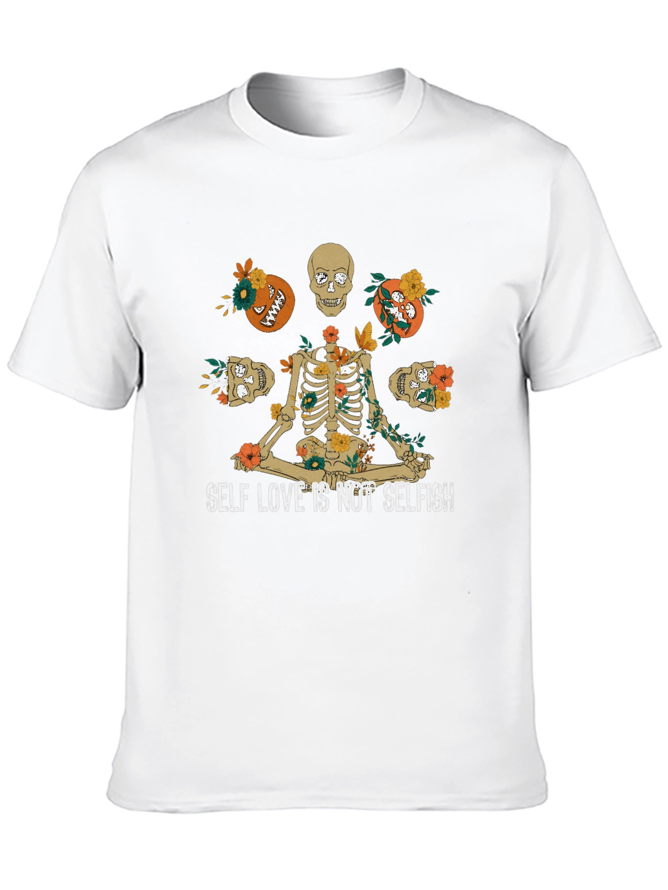 Self Love Skeleton Graphic T-Shirt