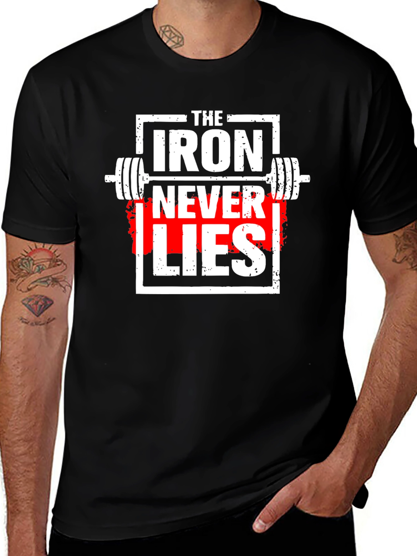 The Iron Never Lies Gym T-Shirt
