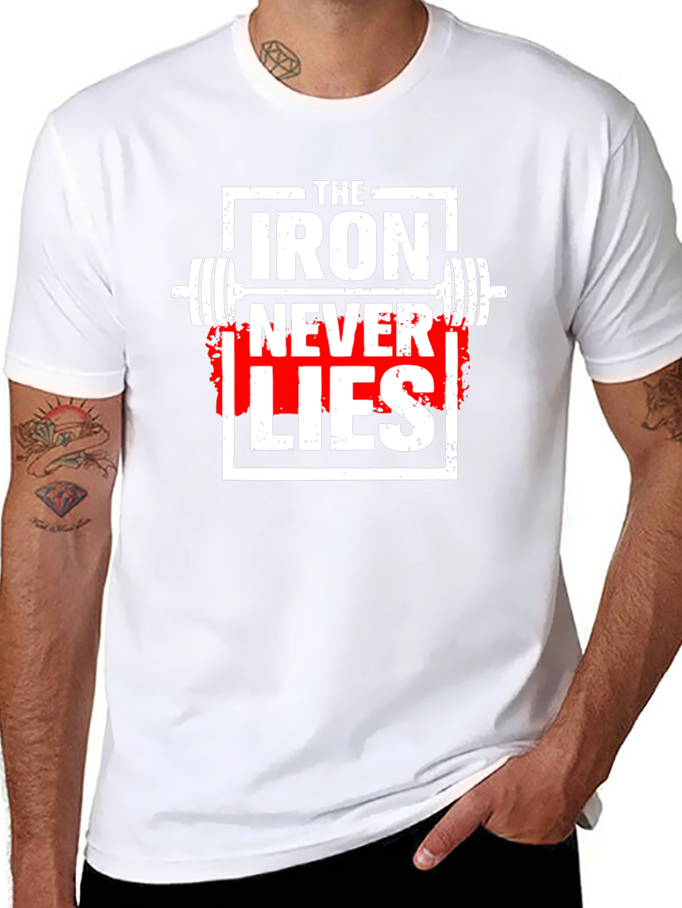 The Iron Never Lies Gym T-Shirt