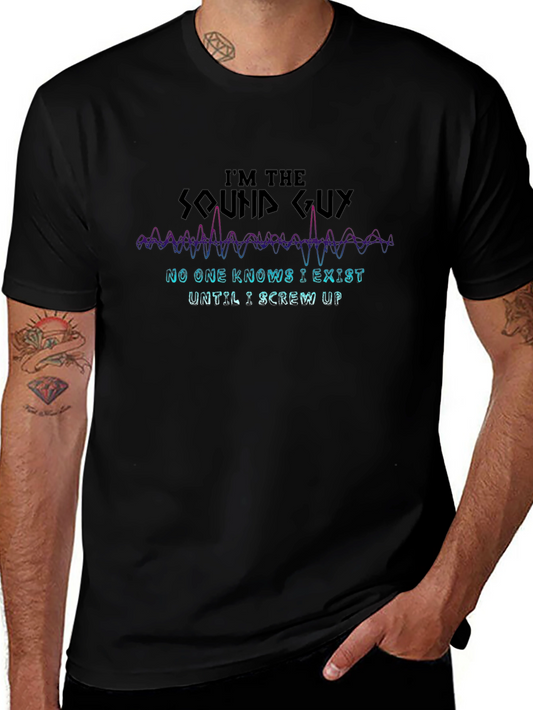 Sound Guy T-Shirt - Funny Audio Engineer Tee