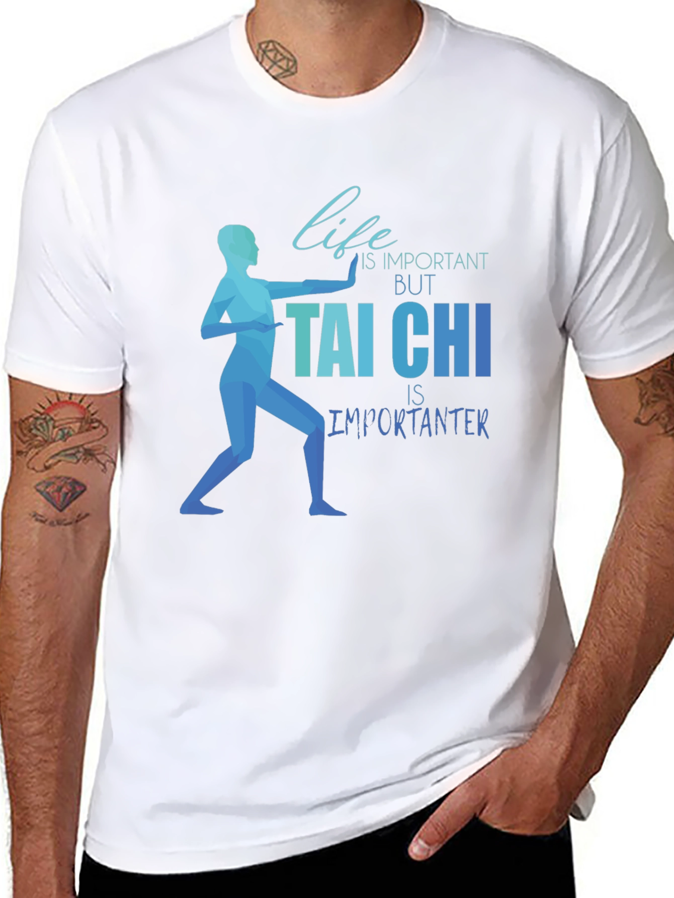 Tai Chi Is Importanter Graphic Tee