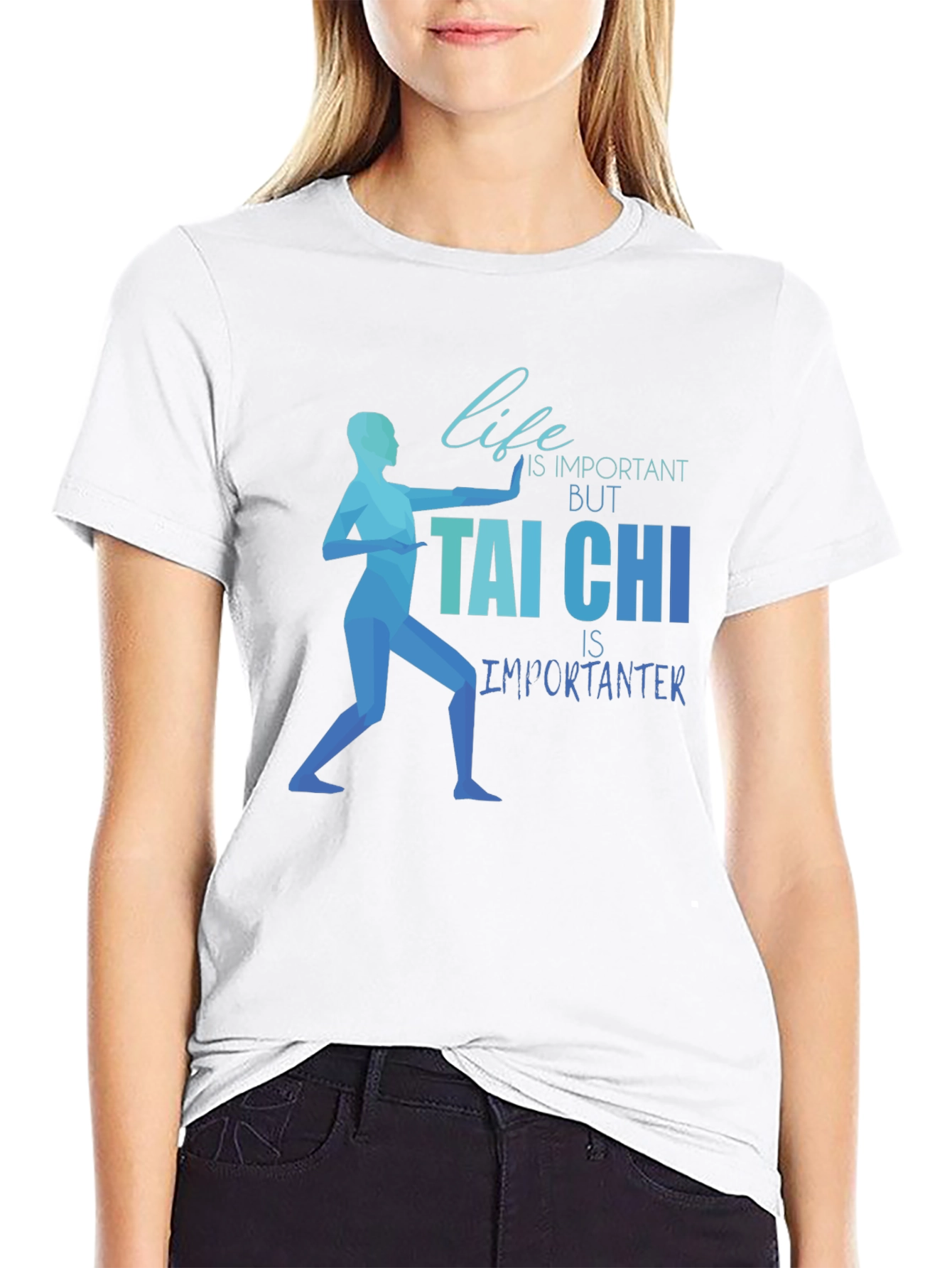 Tai Chi Is Importanter Graphic Tee