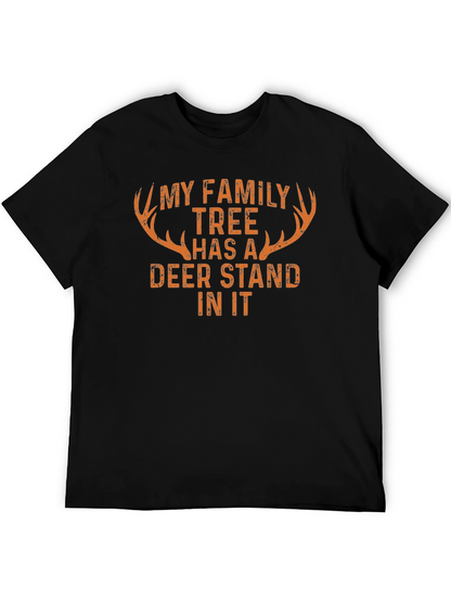 Family Tree Deer Stand T-Shirt