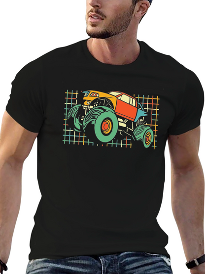 Retro Monster Truck Graphic Tee
