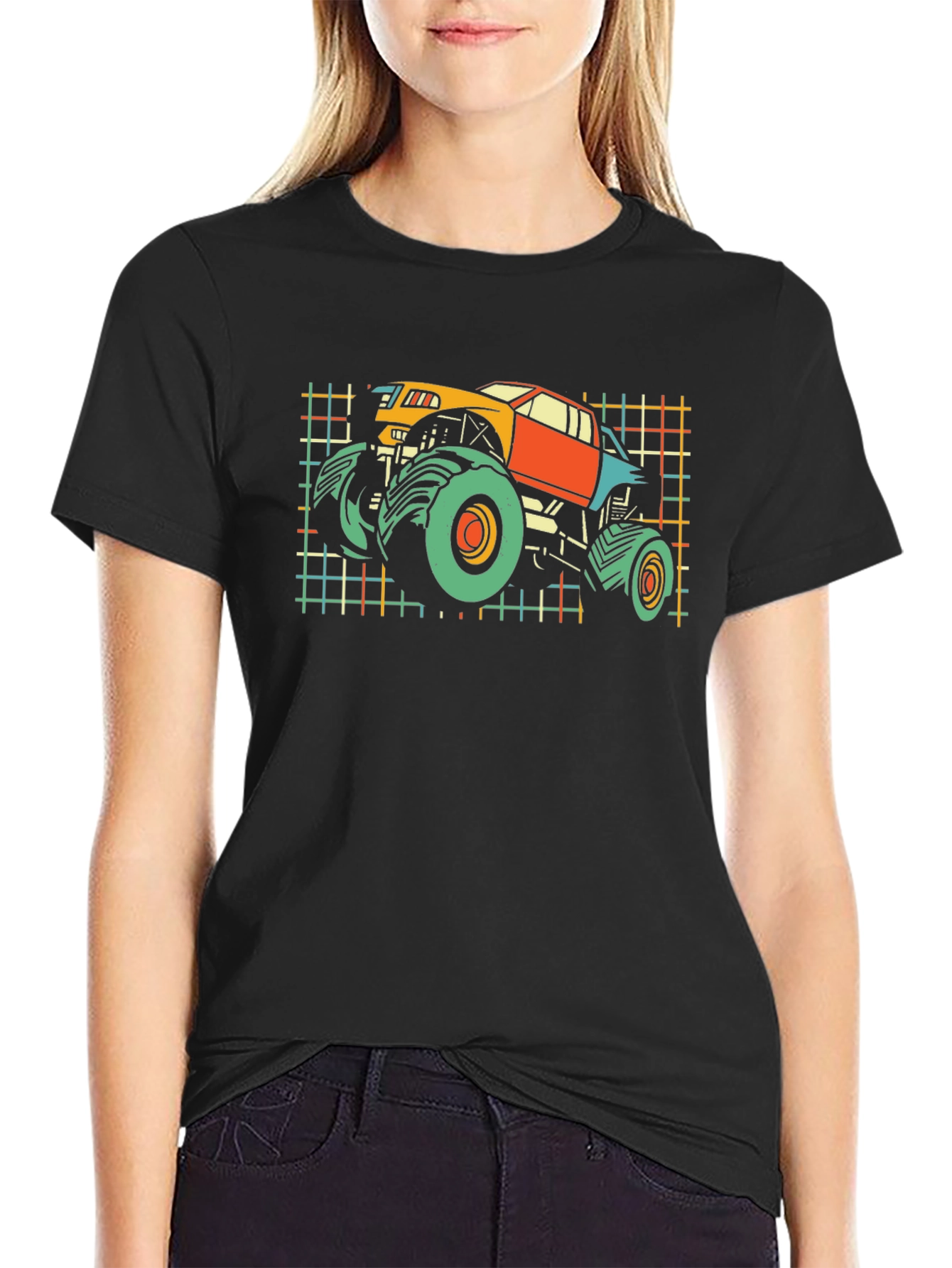 Retro Monster Truck Graphic Tee