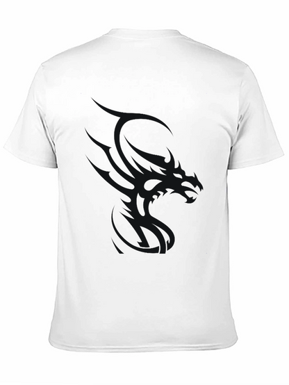 Mens Black Crew Neck Short Sleeve T-Shirt
