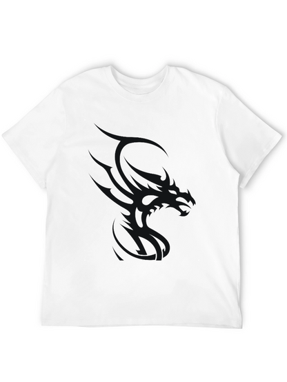Mens Black Crew Neck Short Sleeve T-Shirt