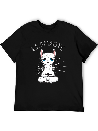 Llamaste Black Graphic Tee