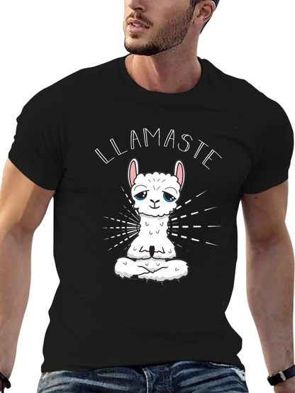 Llamaste Black Graphic Tee
