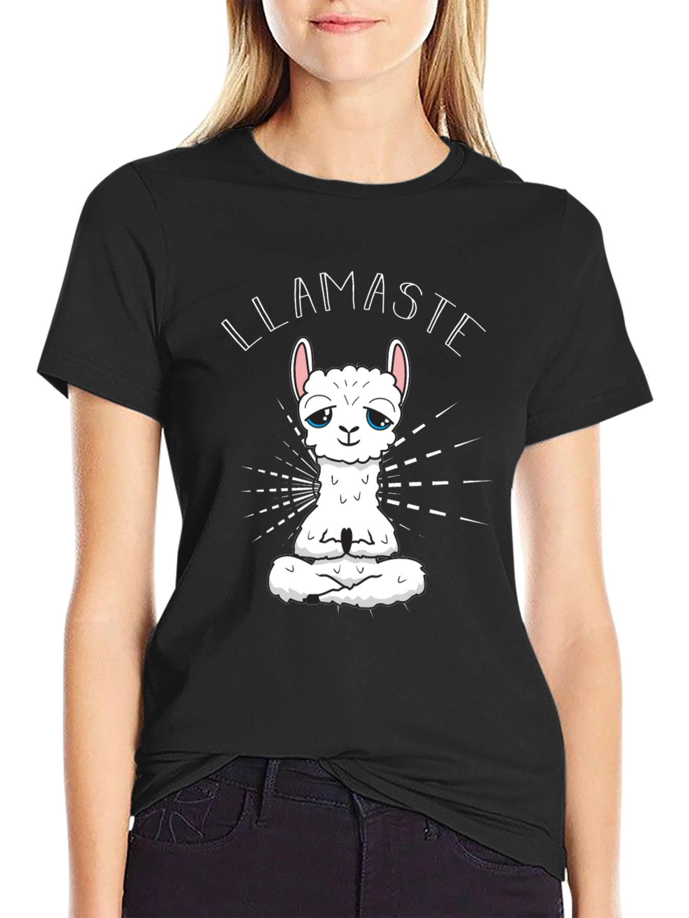 Llamaste Black Graphic Tee
