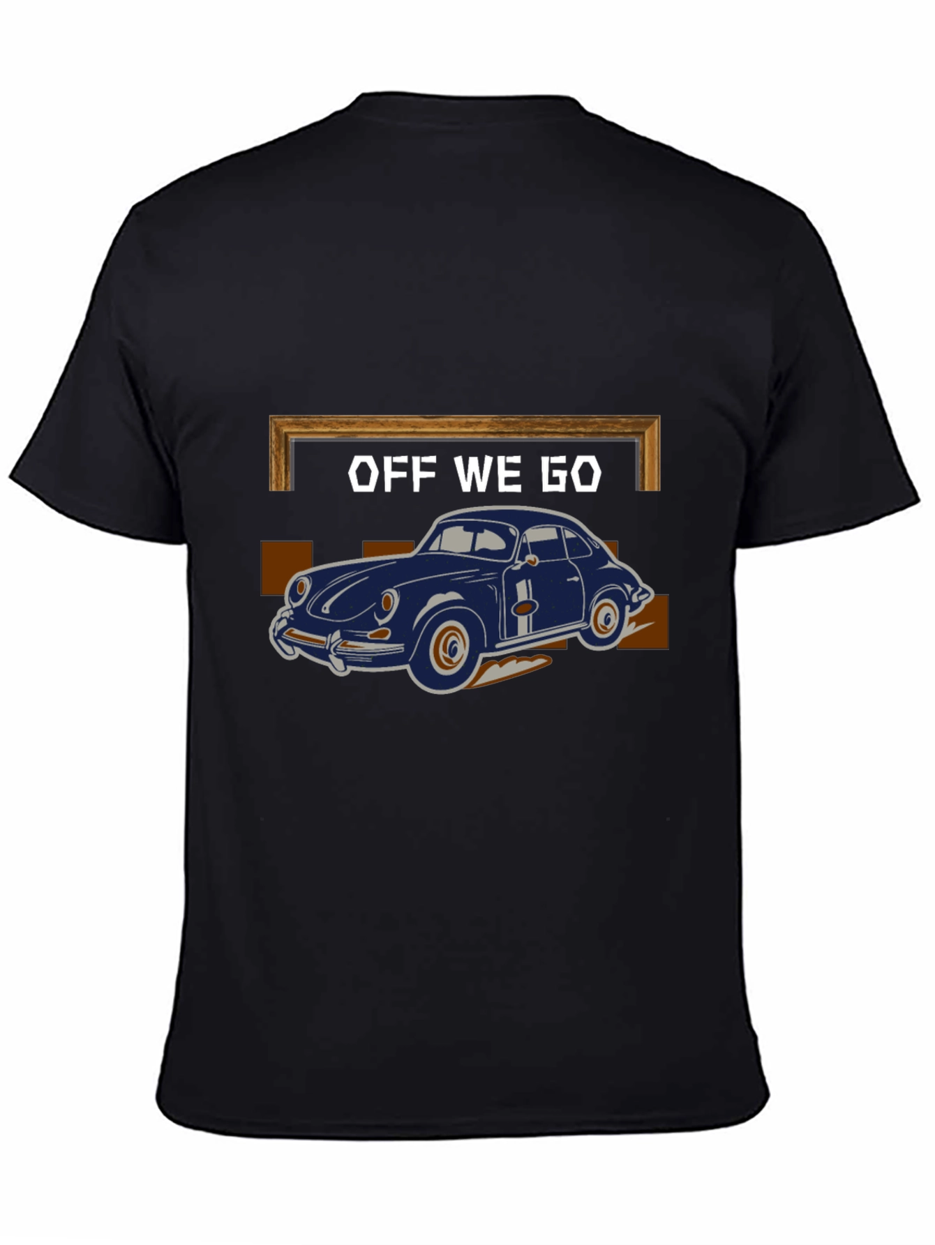 Off We Go Car Graphic T-Shirt