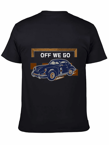 Off We Go Car Graphic T-Shirt