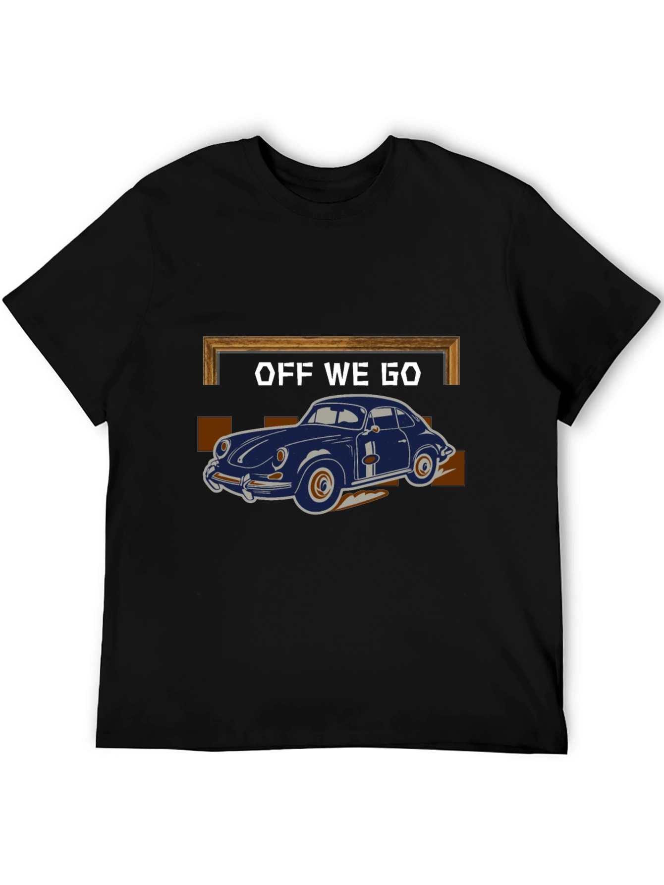 Off We Go Car Graphic T-Shirt
