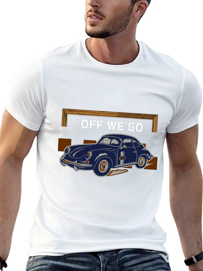 Off We Go Car Graphic T-Shirt