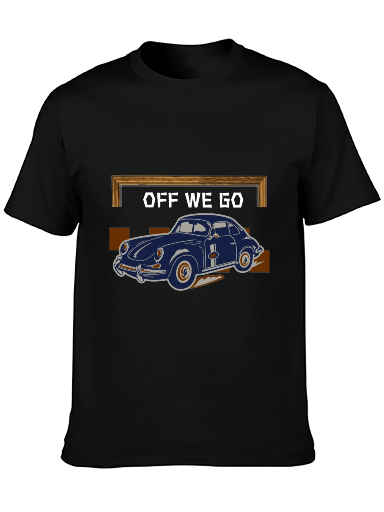 Off We Go Car Graphic T-Shirt