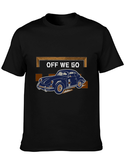 Off We Go Car Graphic T-Shirt