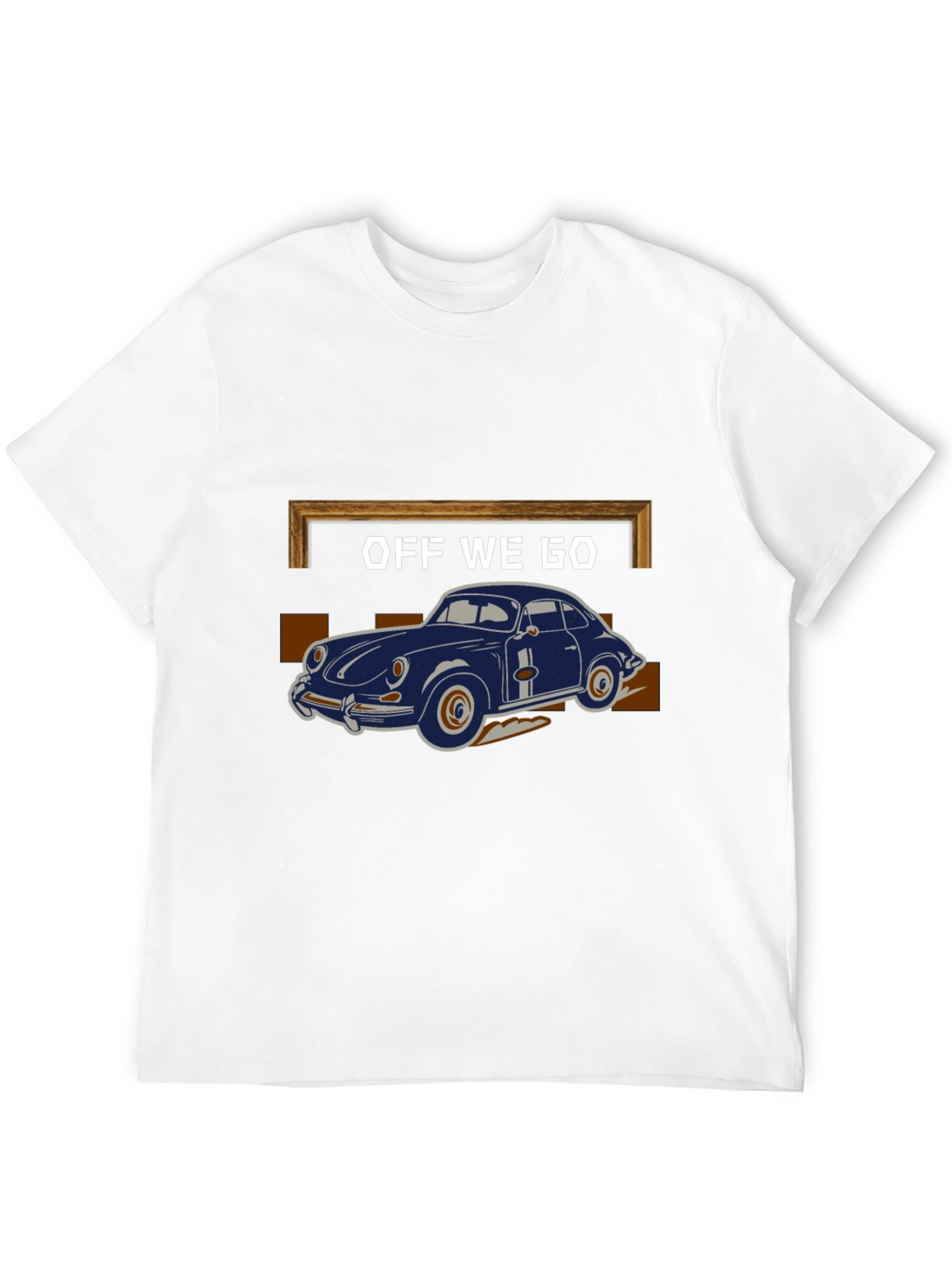 Off We Go Car Graphic T-Shirt