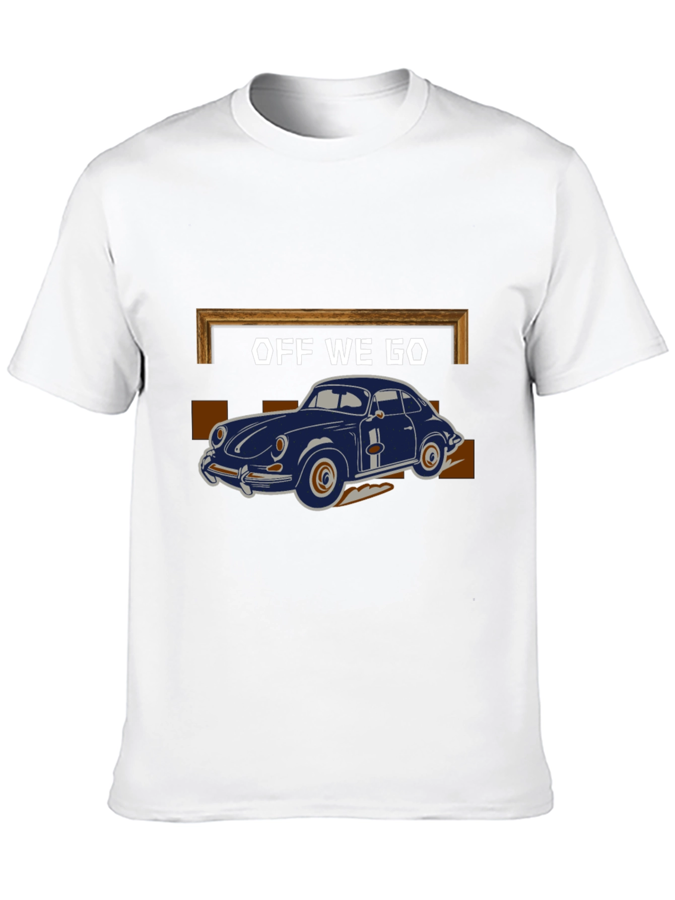 Off We Go Car Graphic T-Shirt