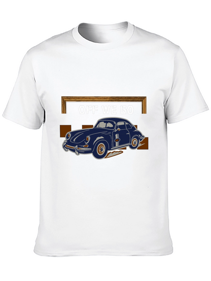 Off We Go Car Graphic T-Shirt