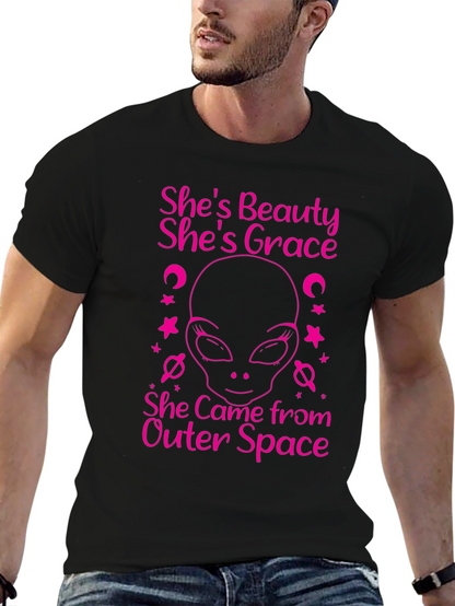 Shes Beauty Shes Grace Alien T-Shirt