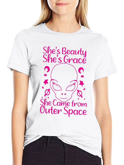 Shes Beauty Shes Grace Alien T-Shirt