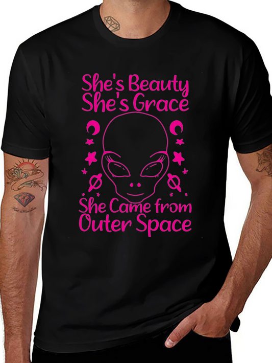 Shes Beauty Shes Grace Alien T-Shirt