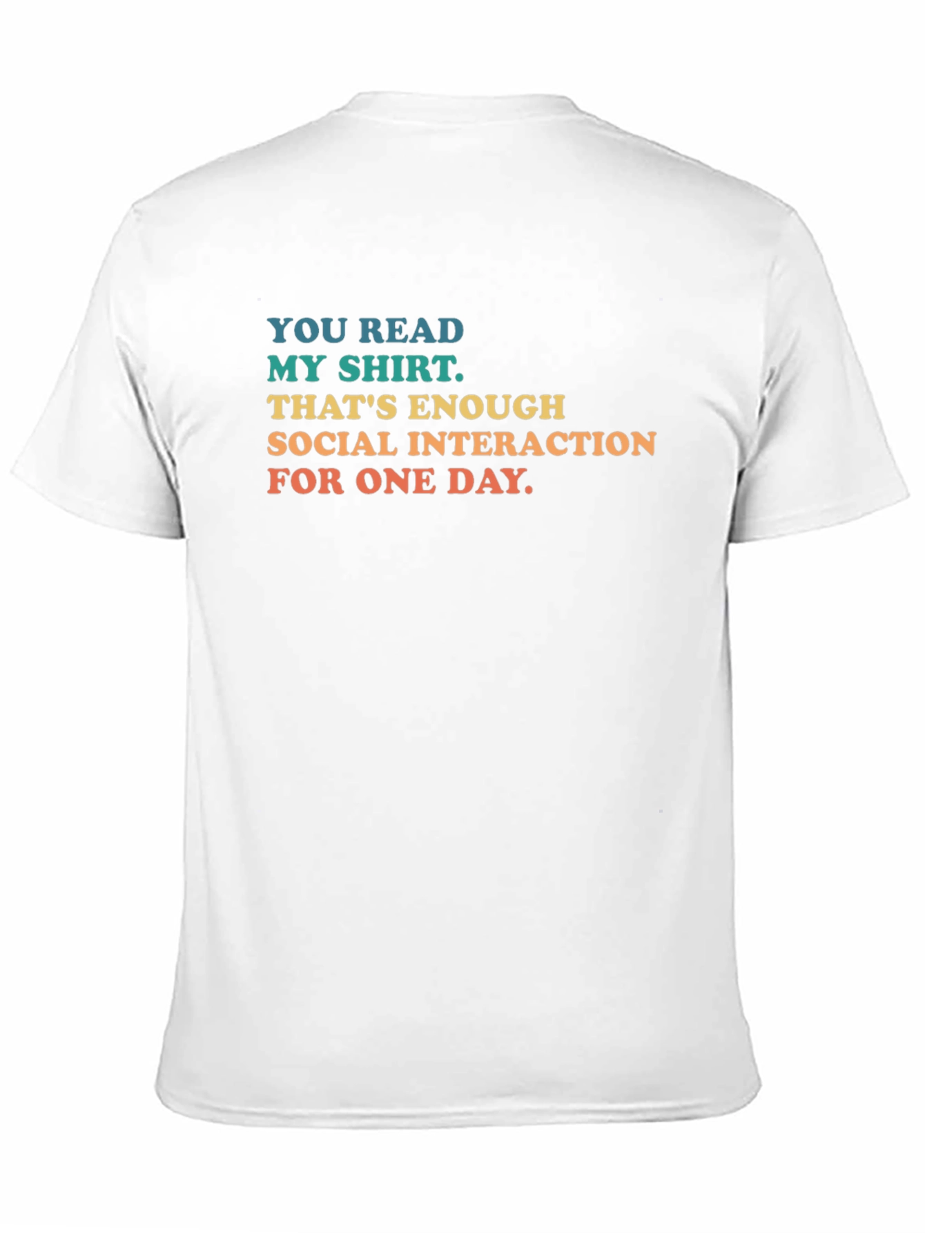 Social Interaction T-Shirt - Introvert Humor Tee