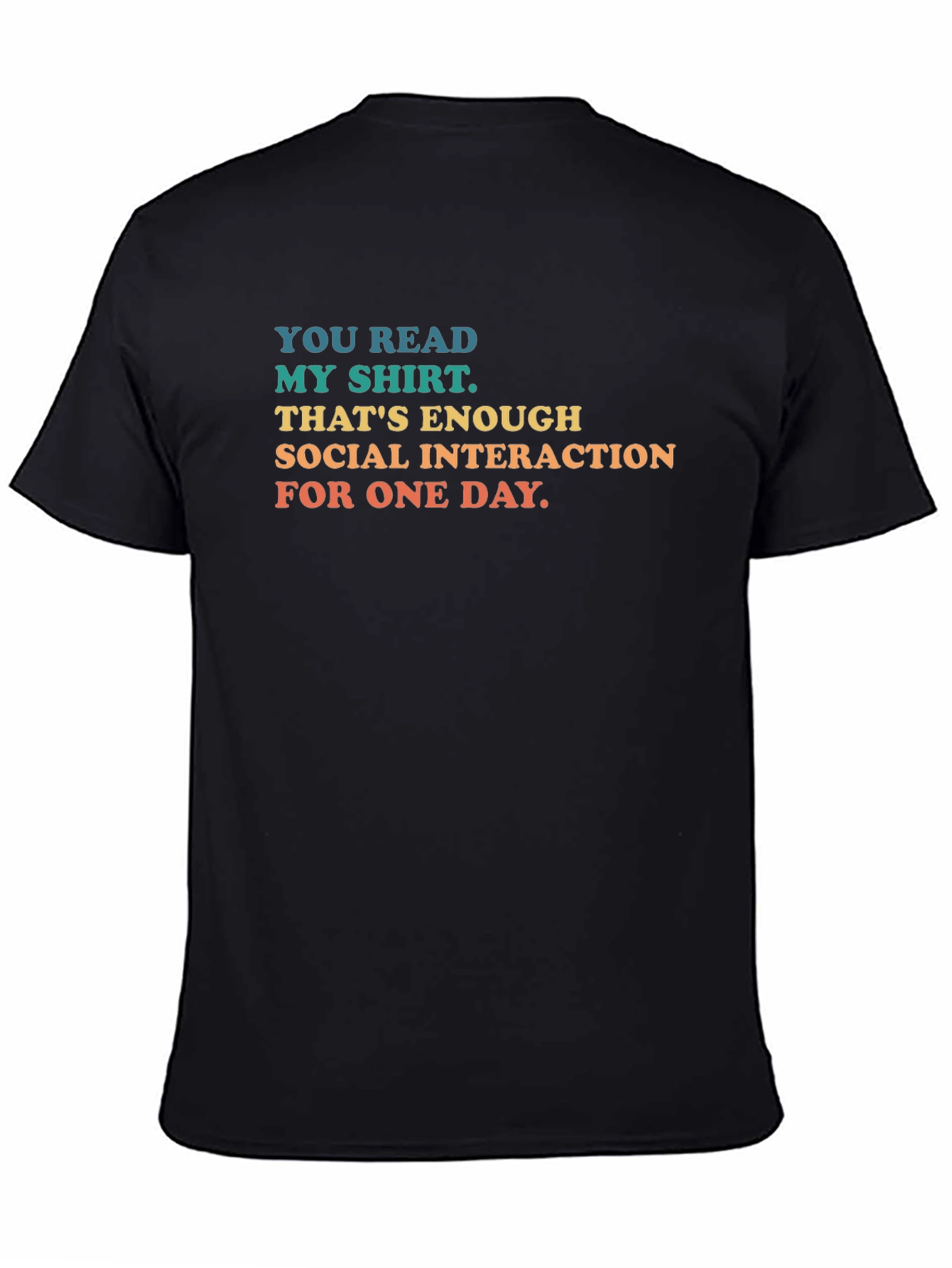 Social Interaction T-Shirt - Introvert Humor Tee