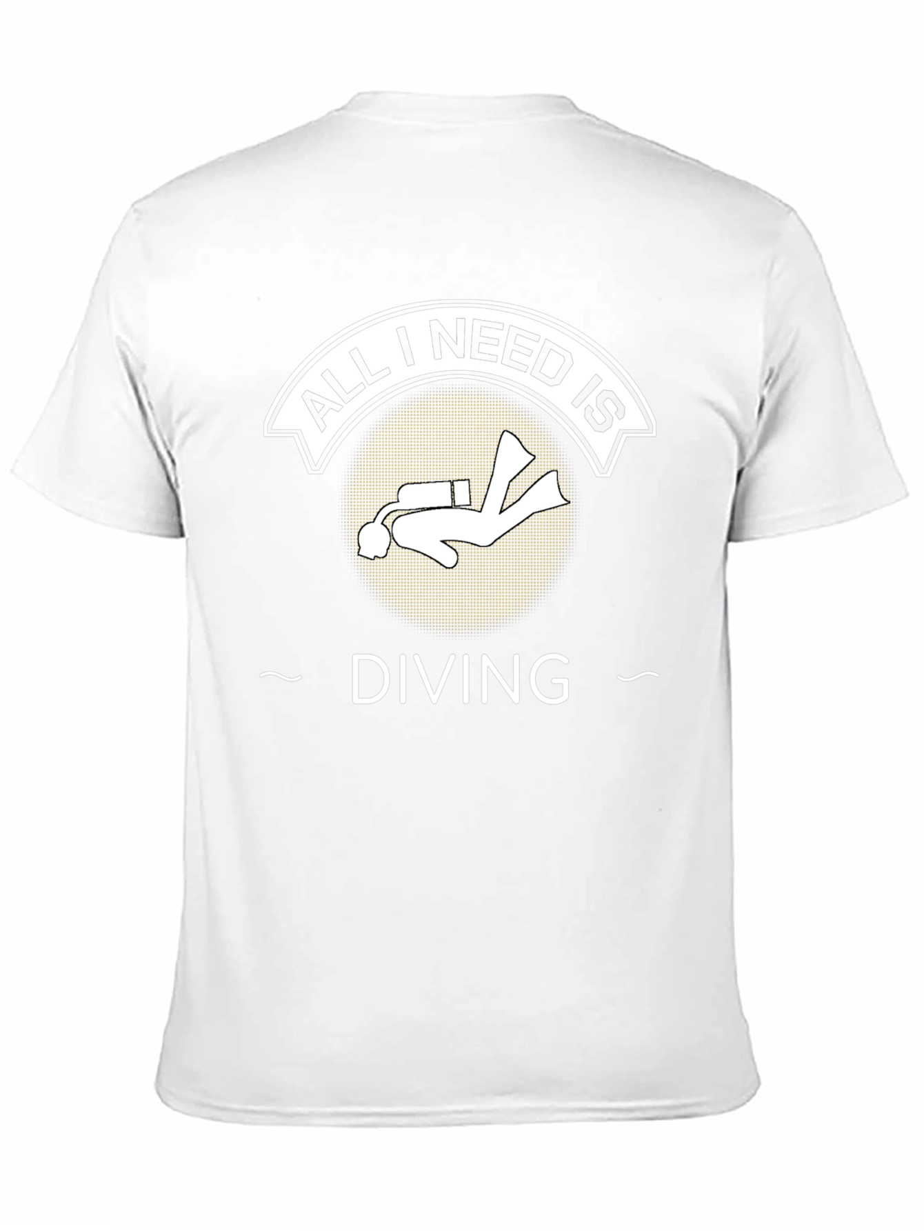 All I Need is Diving Black T-Shirt