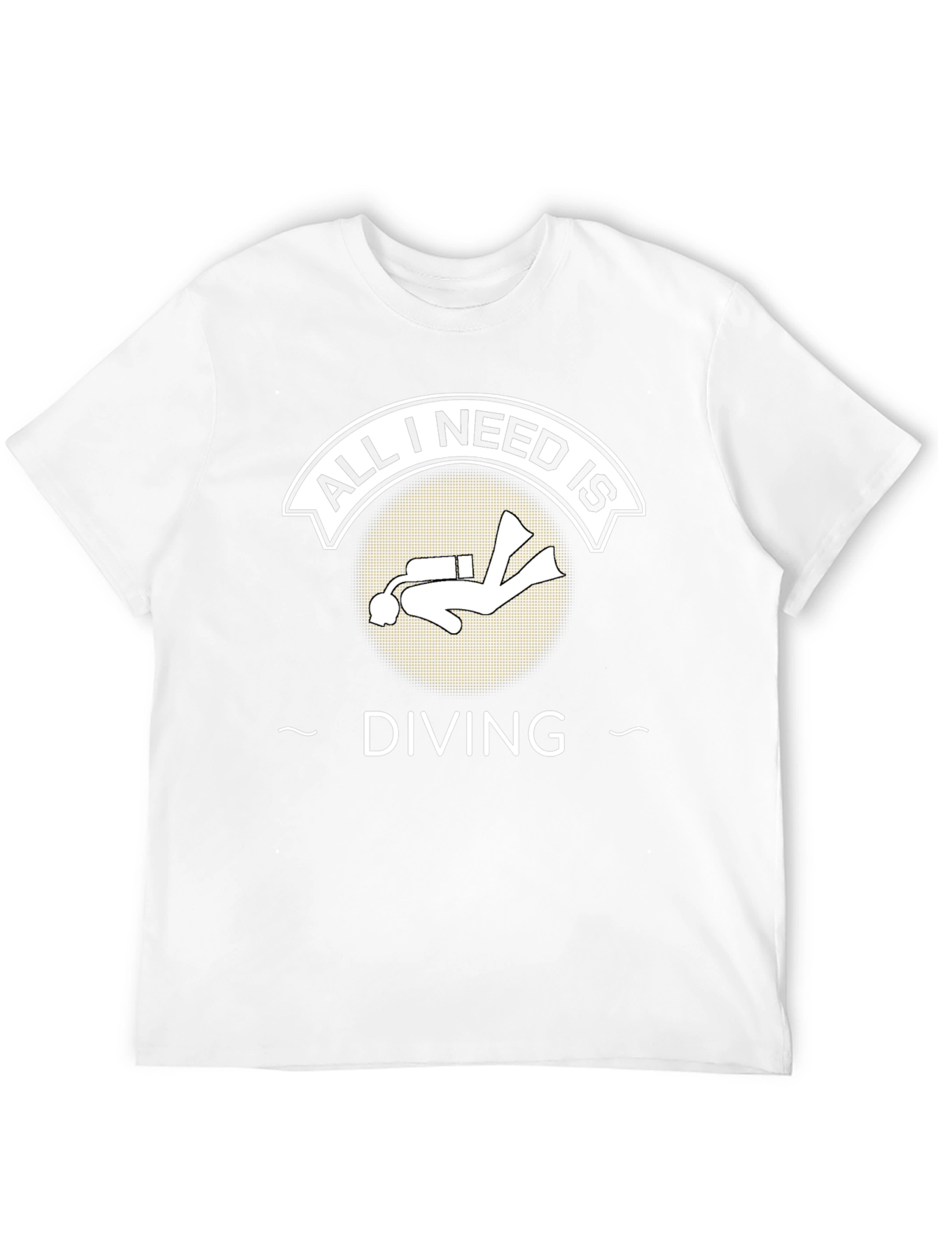 All I Need is Diving Black T-Shirt