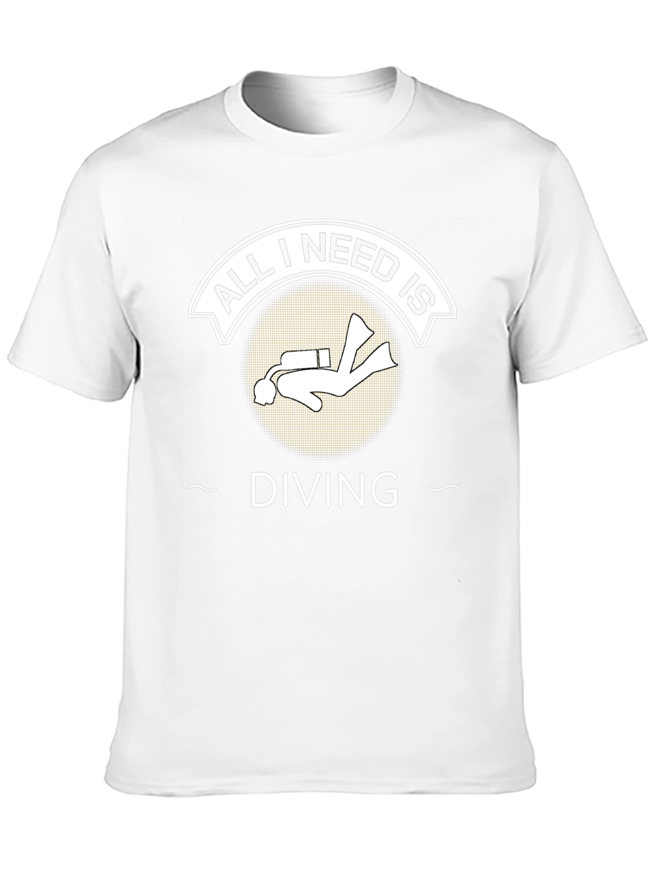 All I Need is Diving Black T-Shirt