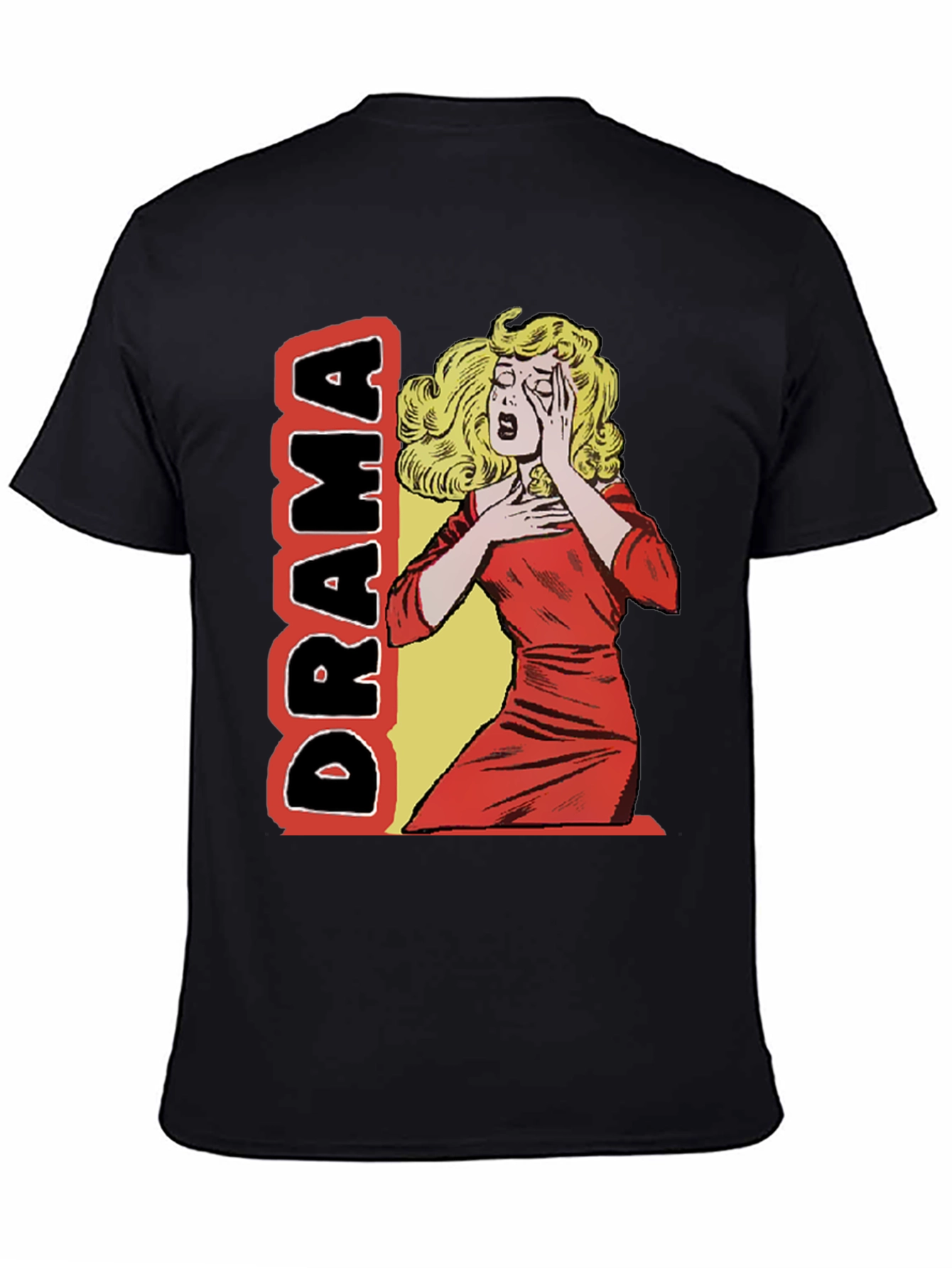 Drama Queen Graphic Tee - Black