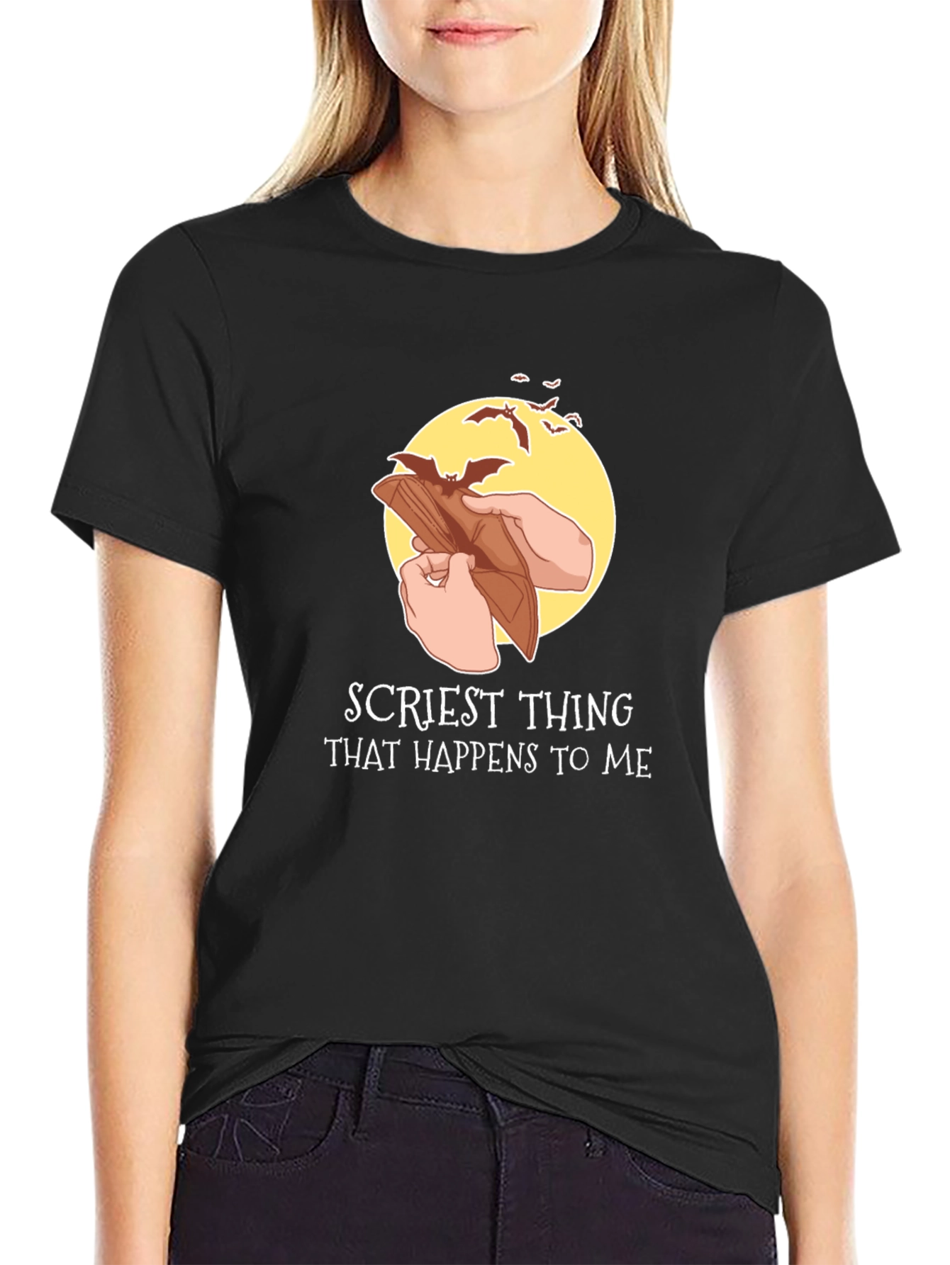 Spooky Empty Wallet T-Shirt - Halloween Humor