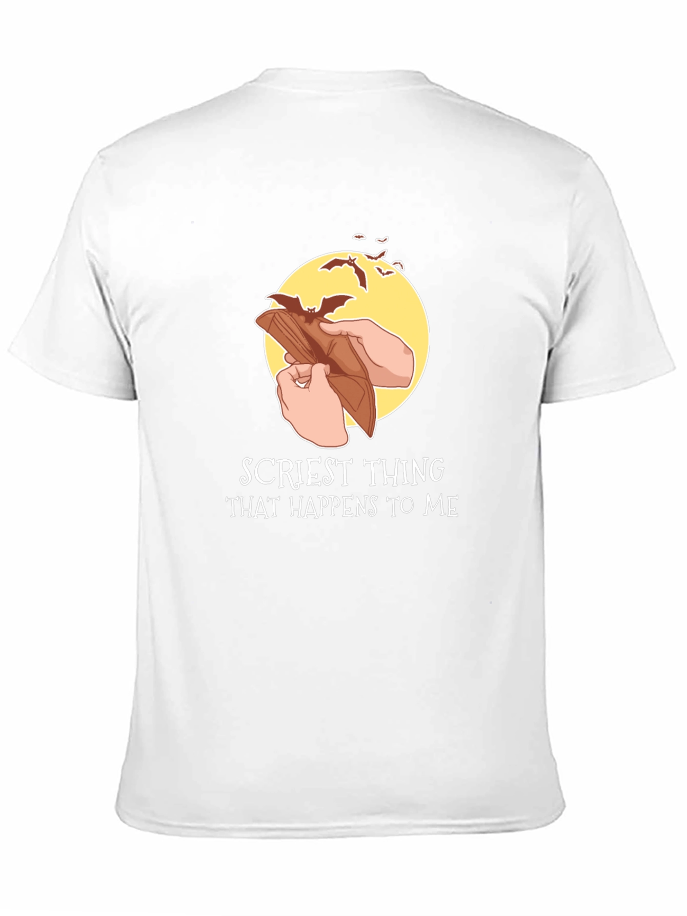 Spooky Empty Wallet T-Shirt - Halloween Humor