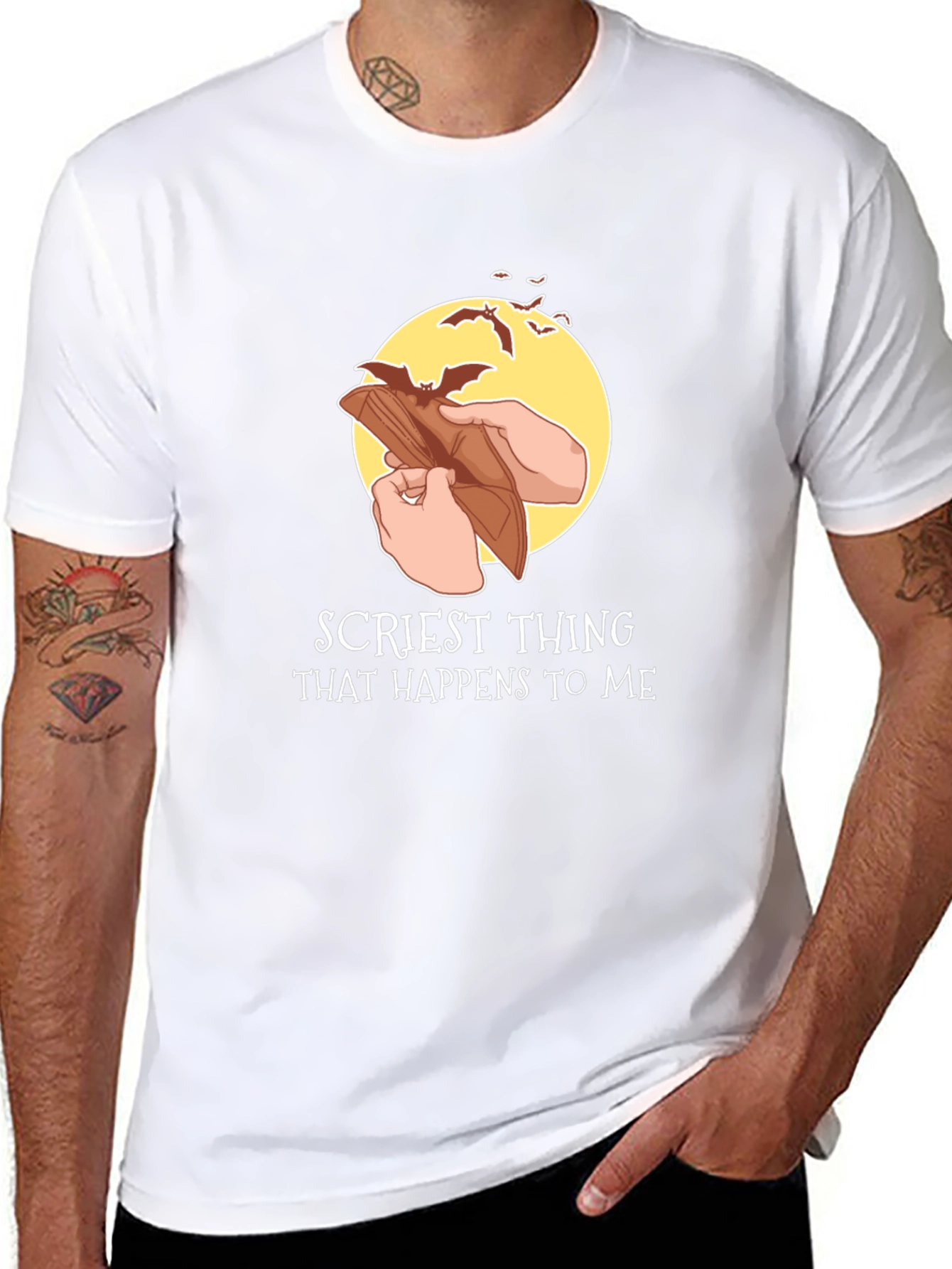 Spooky Empty Wallet T-Shirt - Halloween Humor