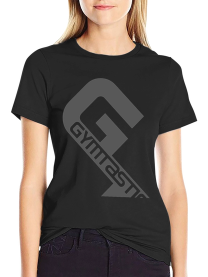 Gymnastics G Logo Black T-Shirt