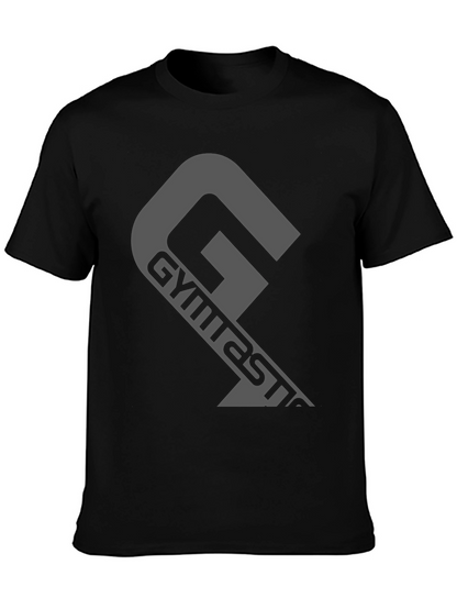 Gymnastics G Logo Black T-Shirt