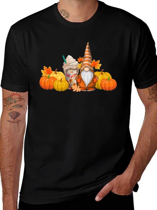 Autumn Gnome Pumpkin Spice T-Shirt
