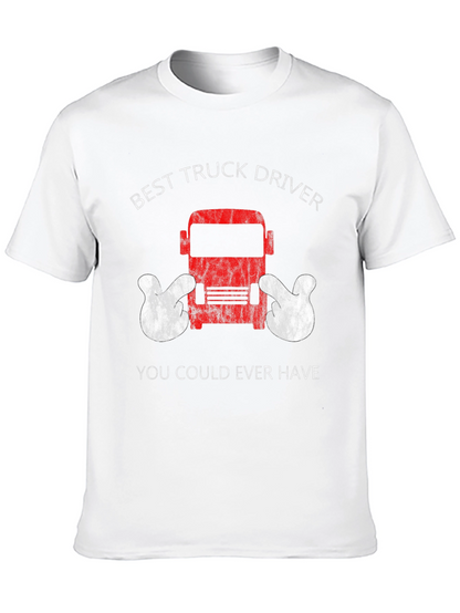 Best Truck Driver T-Shirt - Novelty Graphic Tee