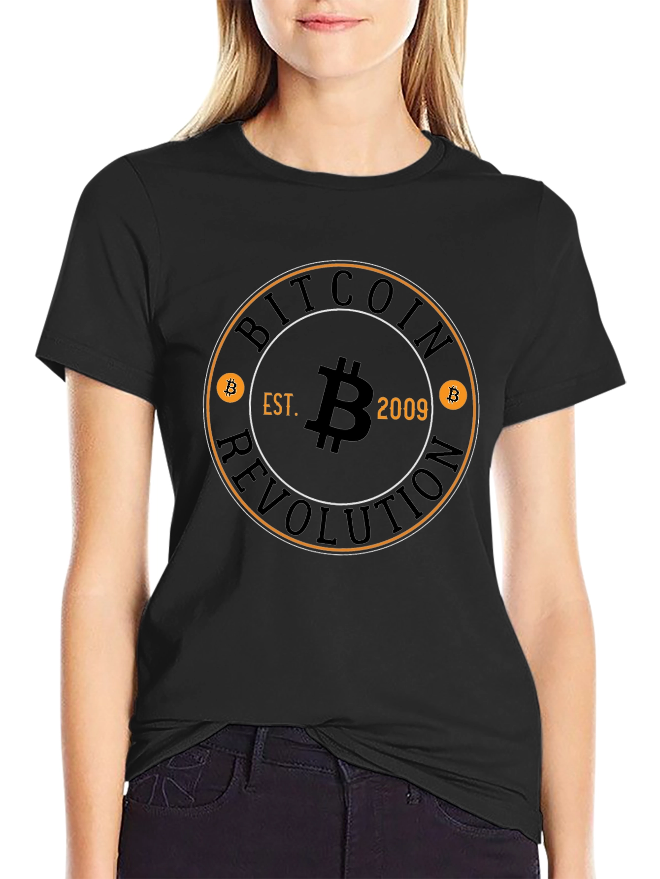 Bitcoin Revolution T-Shirt - Black