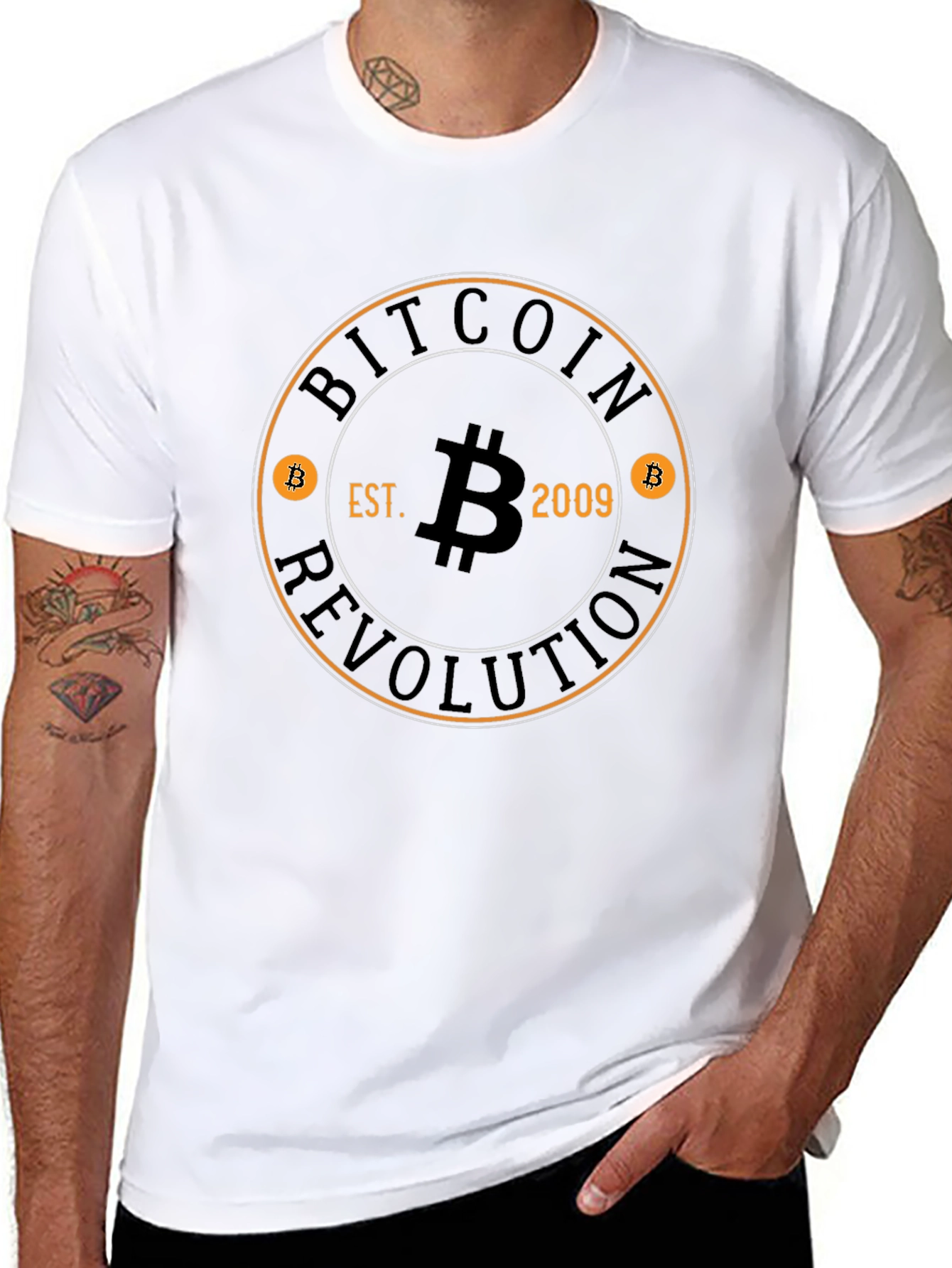 Bitcoin Revolution T-Shirt - Black